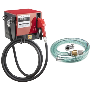 Diesel Hoftankstelle 230V 60l/min Profi Hoftankstelle, Dieselpumpe selbstansaugend 230V 60l/min, Aut. Zapfpistole