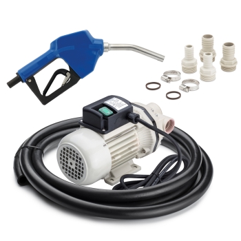 Pumpe für AdBlue® 230V mit Aut. VA Zapfpistole & Schlauch Pumpe für für AdBlue® Hoftankstelle 230V 34l/min. + Automatik VA-Zapfpistole