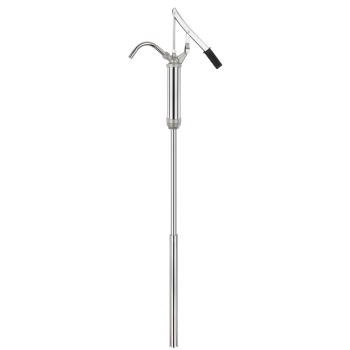Fasspumpe mit Hebel für 60l & 200l Metallfässer Stahlrohrfasspumpe mit starrem Auslaufrohr  3/4''