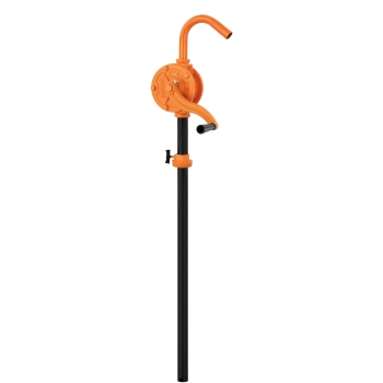 Fasspumpe mit Kurbel für 60l & 200l Metallfässer Hand-Kurbelpumpe aus Grauguss mit Auslaufrohr 3/4''