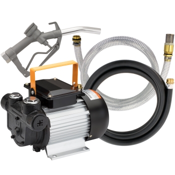 Dieselpumpe selbstansaugend, 2m Saugschlauch, Zapfpistole, 4m Druckschlauch Sparpaket Dieselpumpe 230V 60l/min, Zapfpistole, 2m Saugschlauch, 4m Druckschlauch