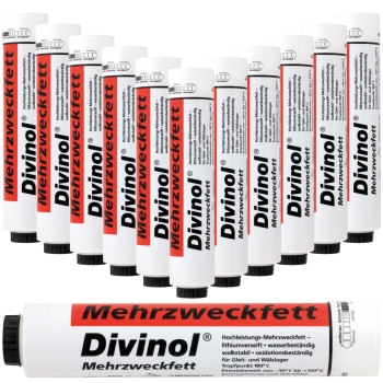 12x Lube Shuttle Divinol K2K-30 Mehrzweckfett 400g 12x Lube Shuttle 400g DIVINOL MEHRZWECKFETT Lithium-SF K2K-30